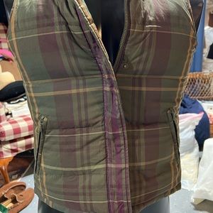 Ralph Lauren reversible plaid vest